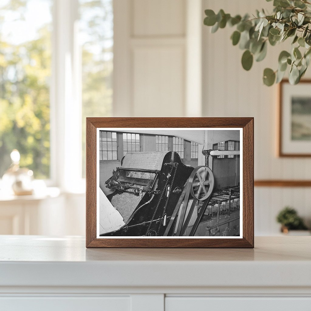 Mohair Processing in Scouring Tubs San Marcos Texas 1940