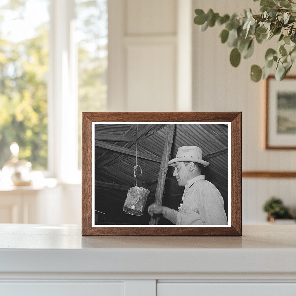 Mexican Shearer Tracking Work in Kimble County Texas 1940