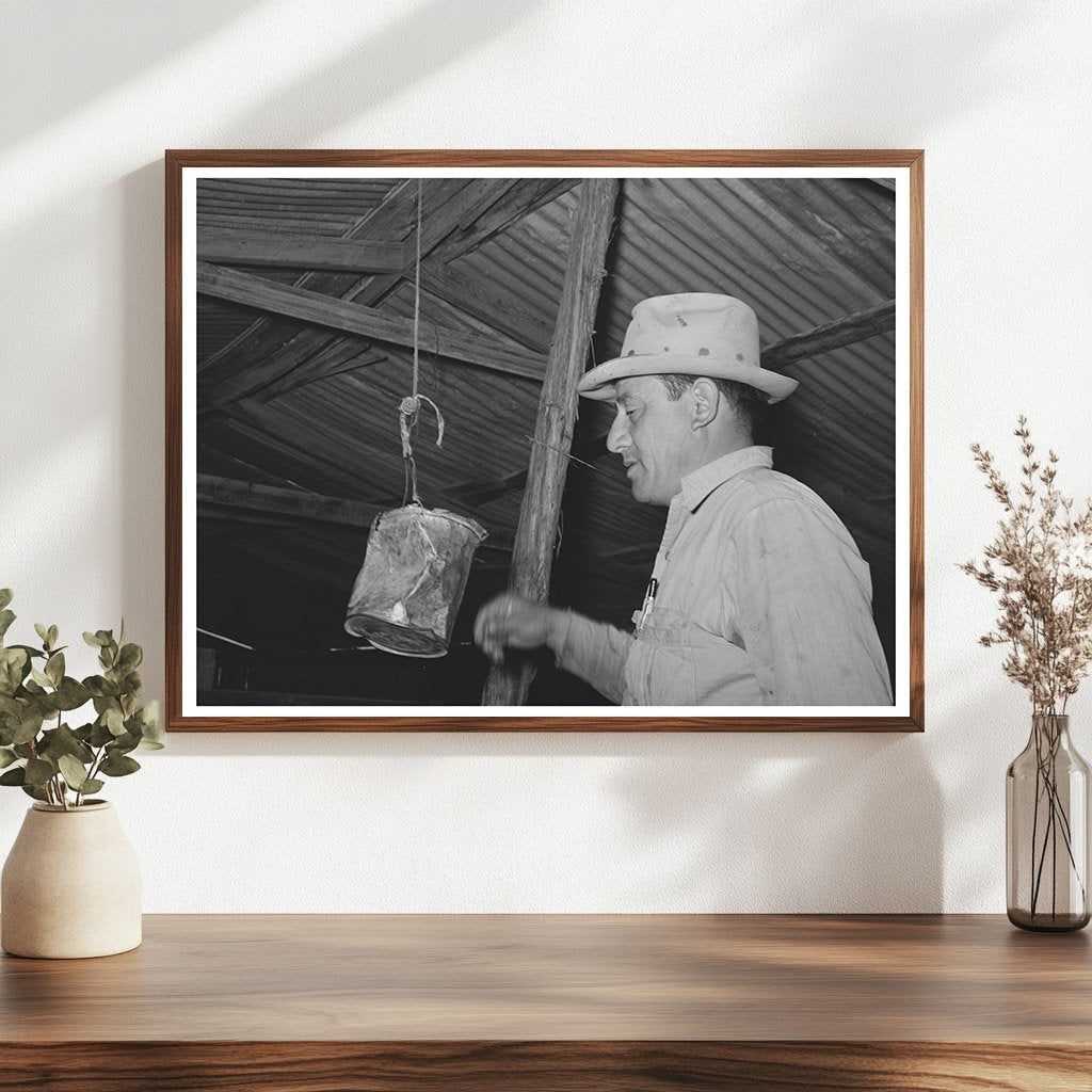 Mexican Shearer Tracking Work in Kimble County Texas 1940