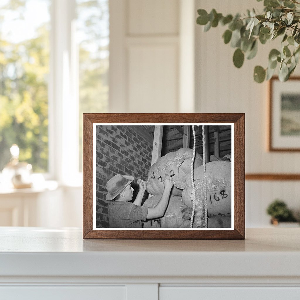 Mohair Sack Identification at Kimble Wool Company 1940