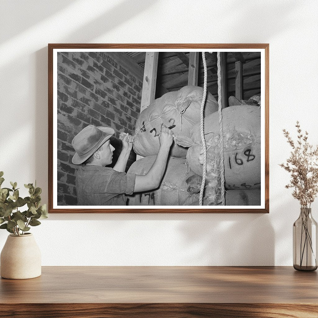 Mohair Sack Identification at Kimble Wool Company 1940