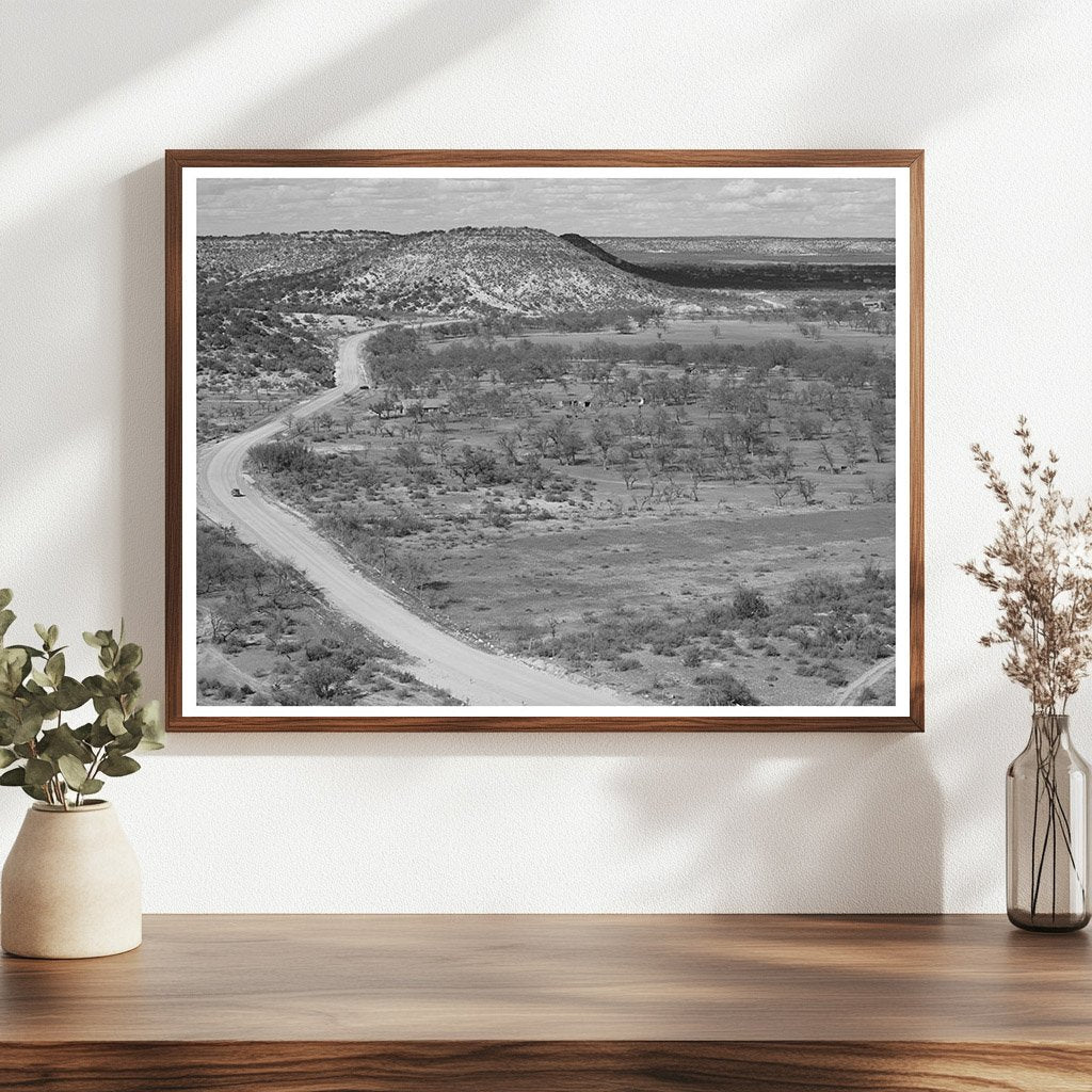 Kimble County Texas Rocky Terrain for Sheep and Goat Grazing 1940