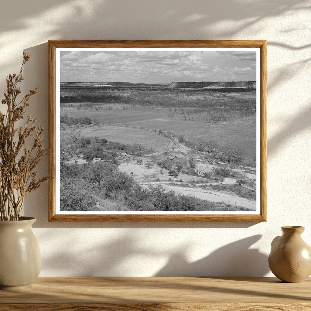 Sheep and Goat Ranch in Kimble County Texas 1940