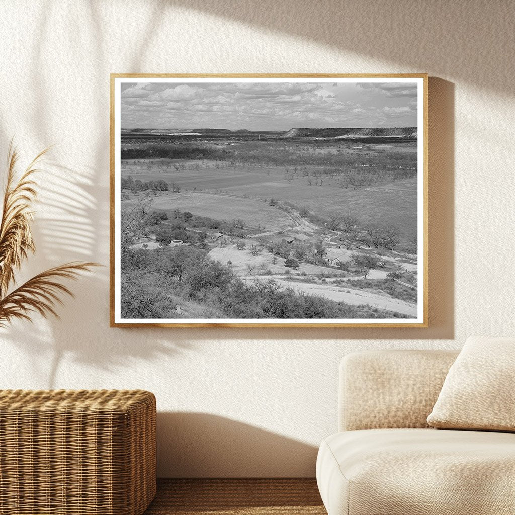 Sheep and Goat Ranch in Kimble County Texas 1940