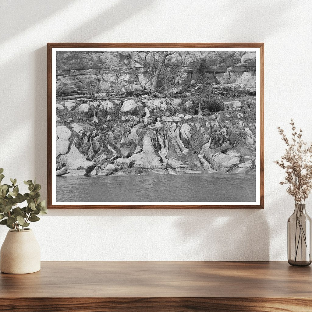 Seven Hundred Springs Llano River Texas March 1940