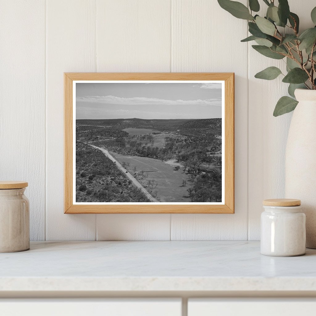Kimble County Texas Countryside March 1940 Photo