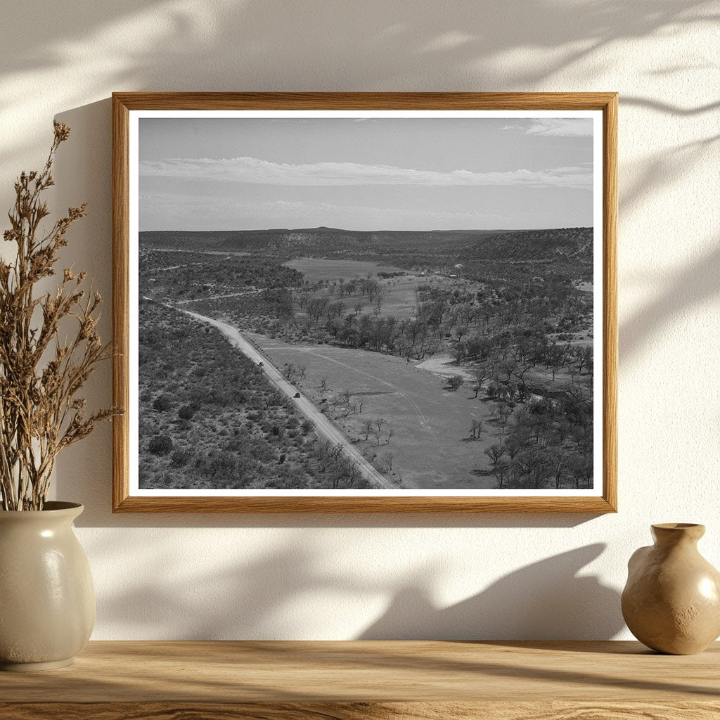 Kimble County Texas Countryside March 1940 Photo