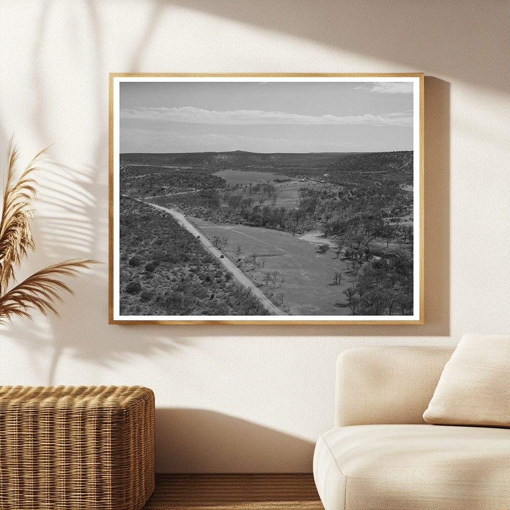 Kimble County Texas Countryside March 1940 Photo