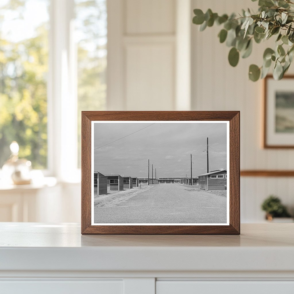 Sinton Texas Migratory Labor Camp Main Street March 1940