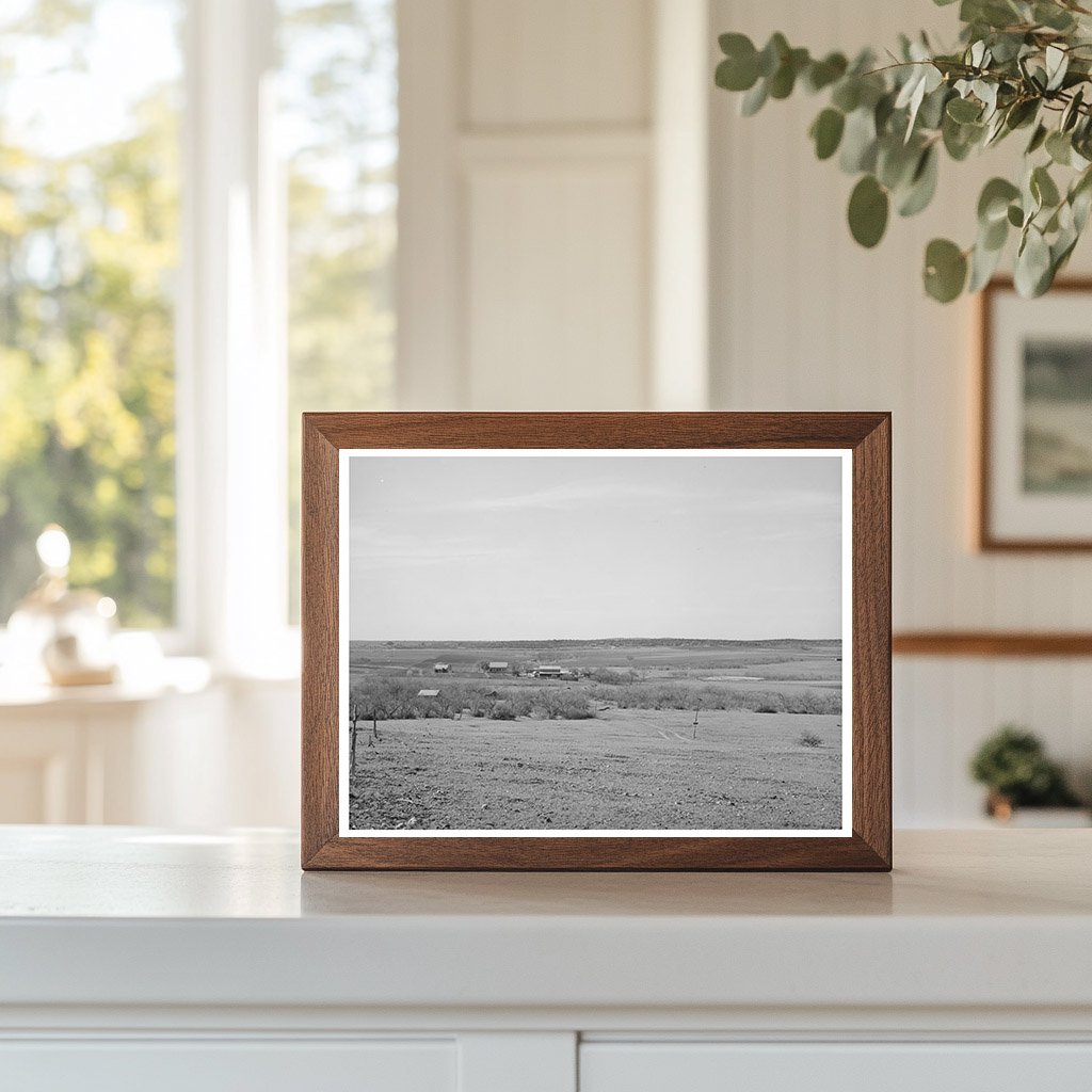 Williamson County Texas Rural Scene March 1940