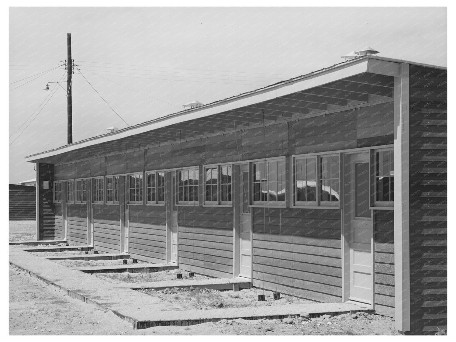 Migratory Workers Shelter Sinton Texas March 1940