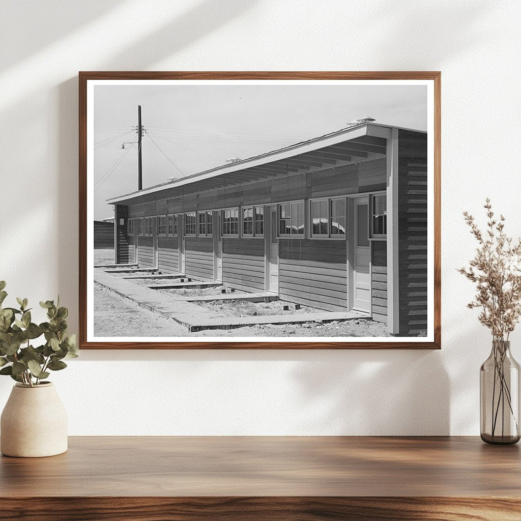 Migratory Workers Shelter Sinton Texas March 1940