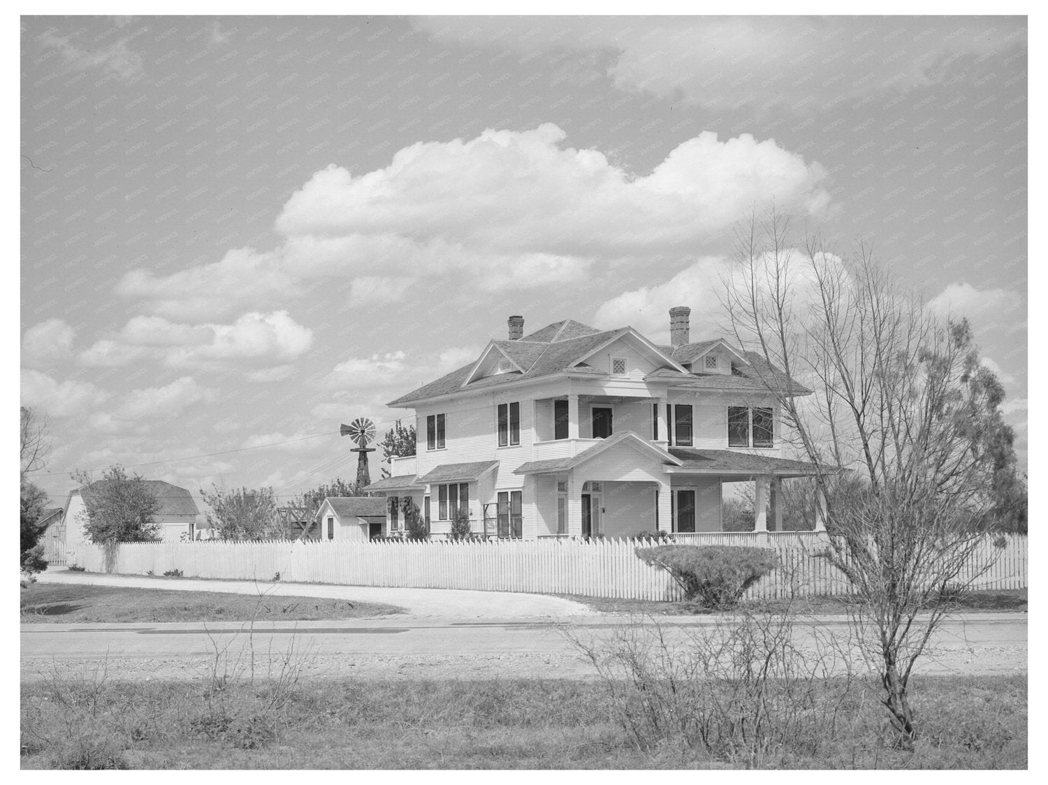 Rural Home in San Patricio County Texas March 1940