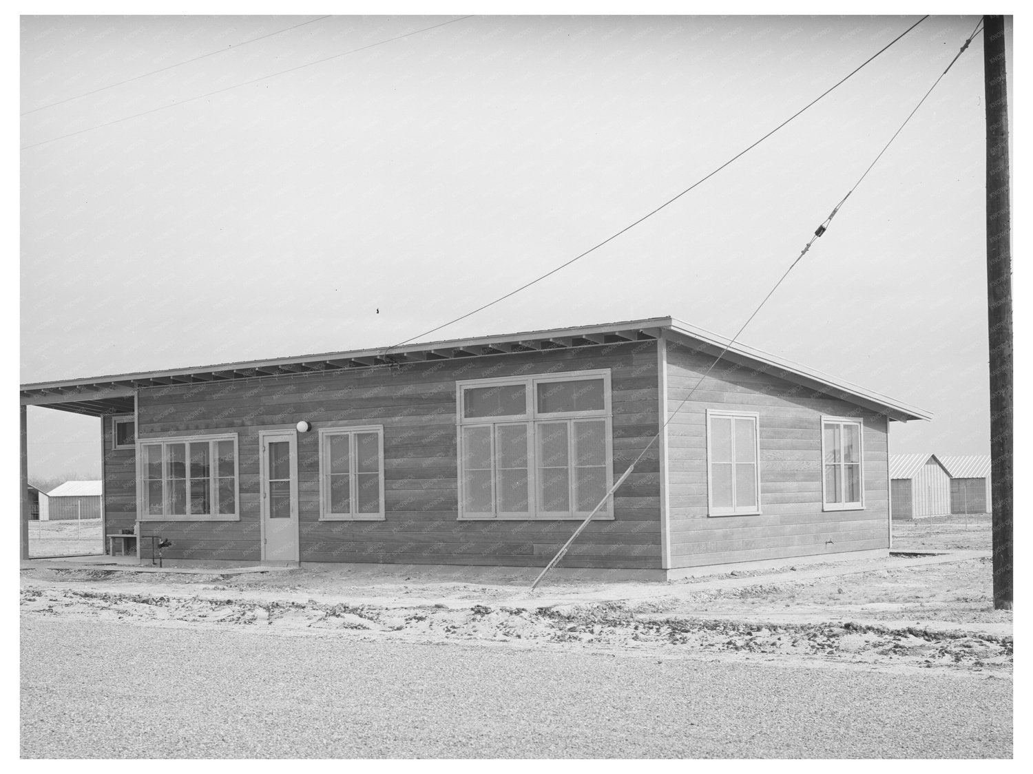 Medical Unit at Migratory Labor Camp Sinton Texas 1940