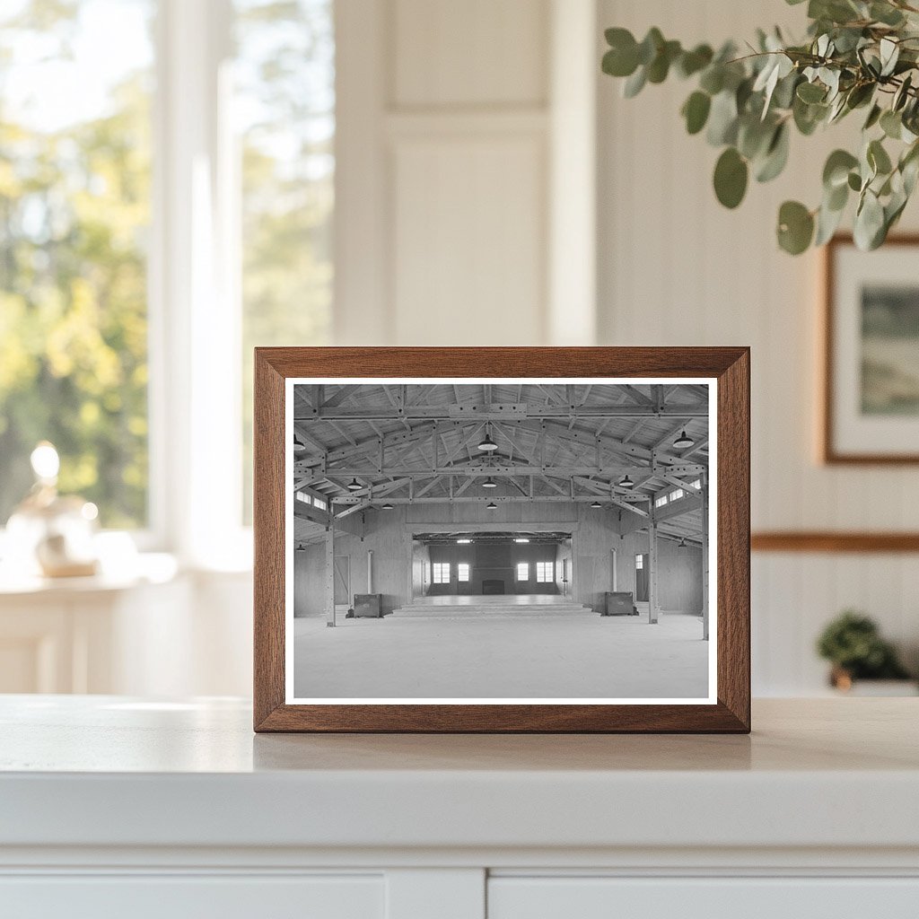 Community Building in Migratory Labor Camp Sinton Texas 1940