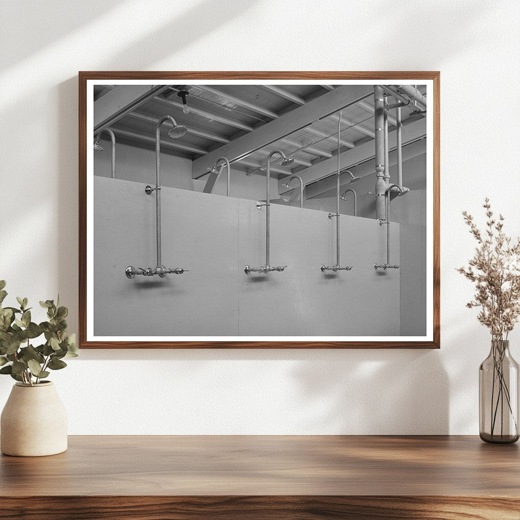 Sanitary Unit for Men at Sinton Labor Camp March 1940