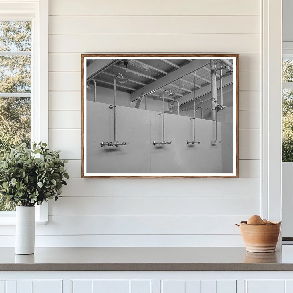 Sanitary Unit for Men at Sinton Labor Camp March 1940