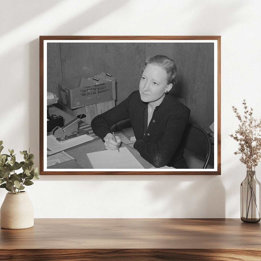 Assistant to Camp Manager Sinton Texas March 1940