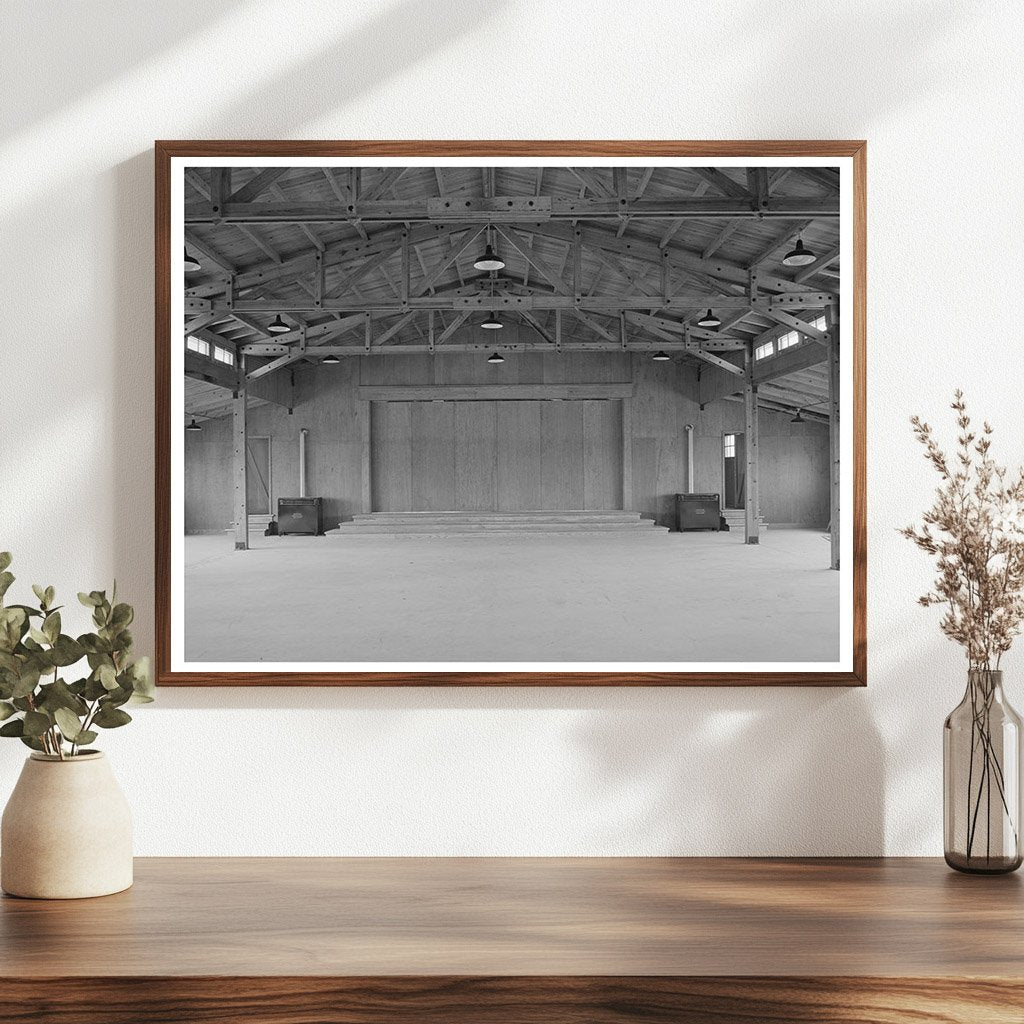 Interior of Migratory Labor Camp Sinton Texas 1940