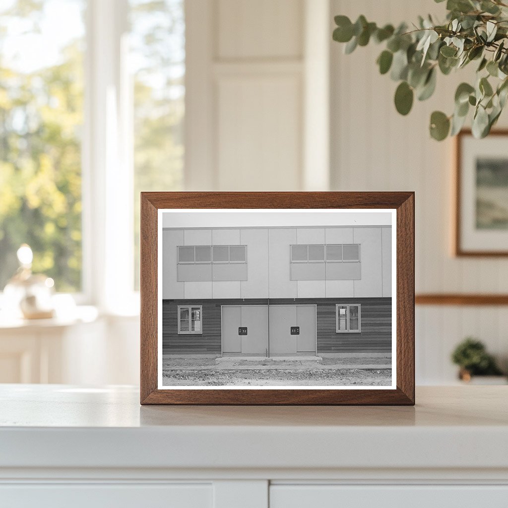 Sinton Texas Migratory Labor Camp Housing March 1940