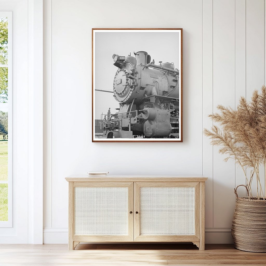 Switching Engine in Big Spring Texas March 1940