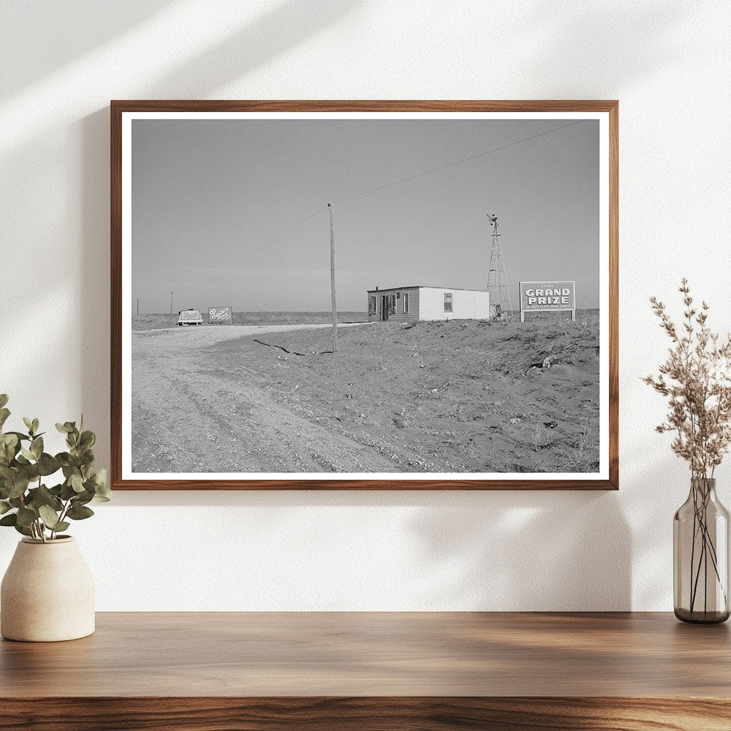Texas Beer Joint on High Plains March 1940