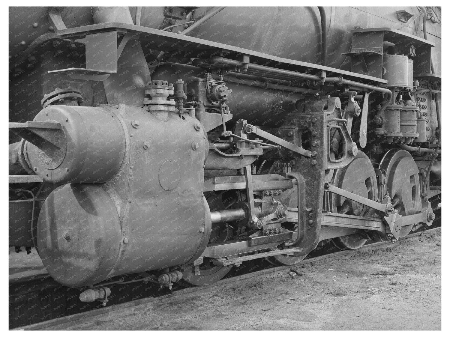 Engine Detail in Big Spring Texas March 1940