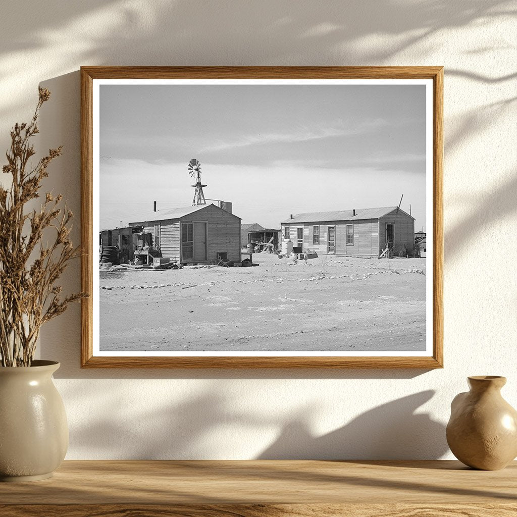 Hobbs New Mexico Oil Field Workers Houses March 1940