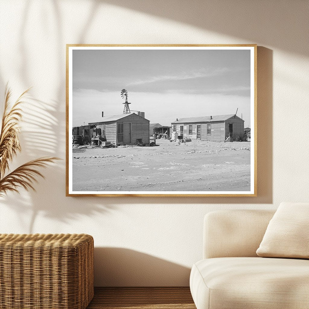 Hobbs New Mexico Oil Field Workers Houses March 1940
