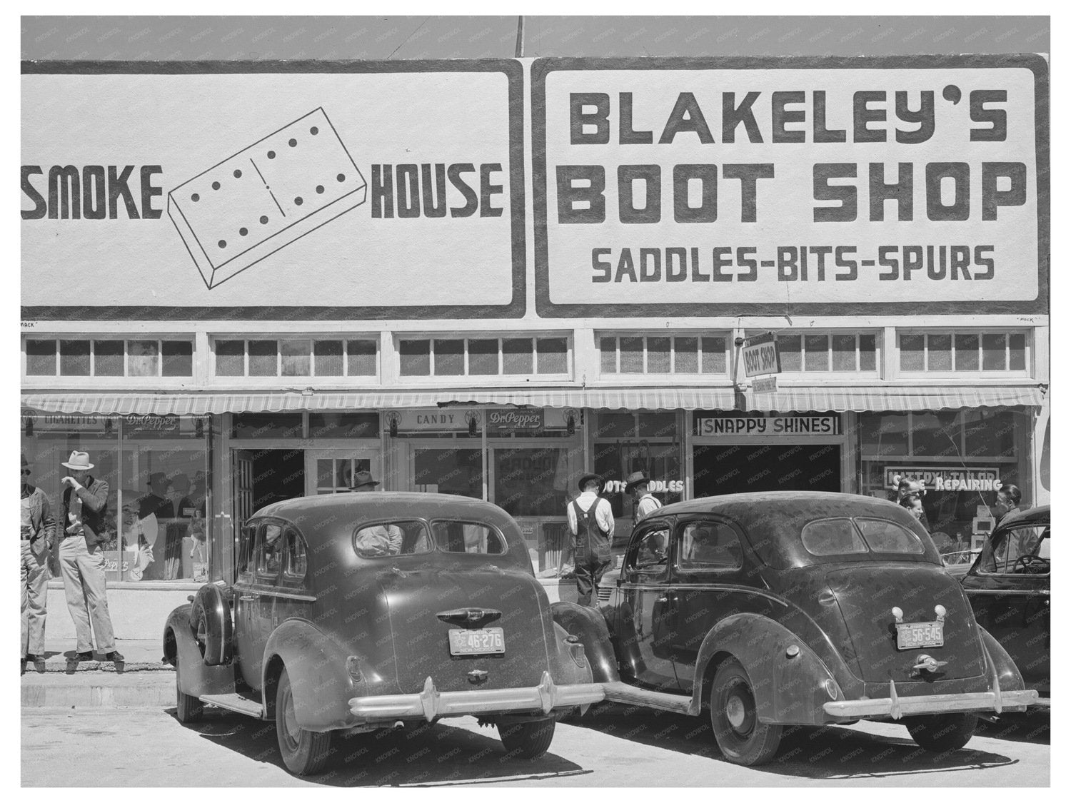Hobbs New Mexico Store During 1940 Oil Boom