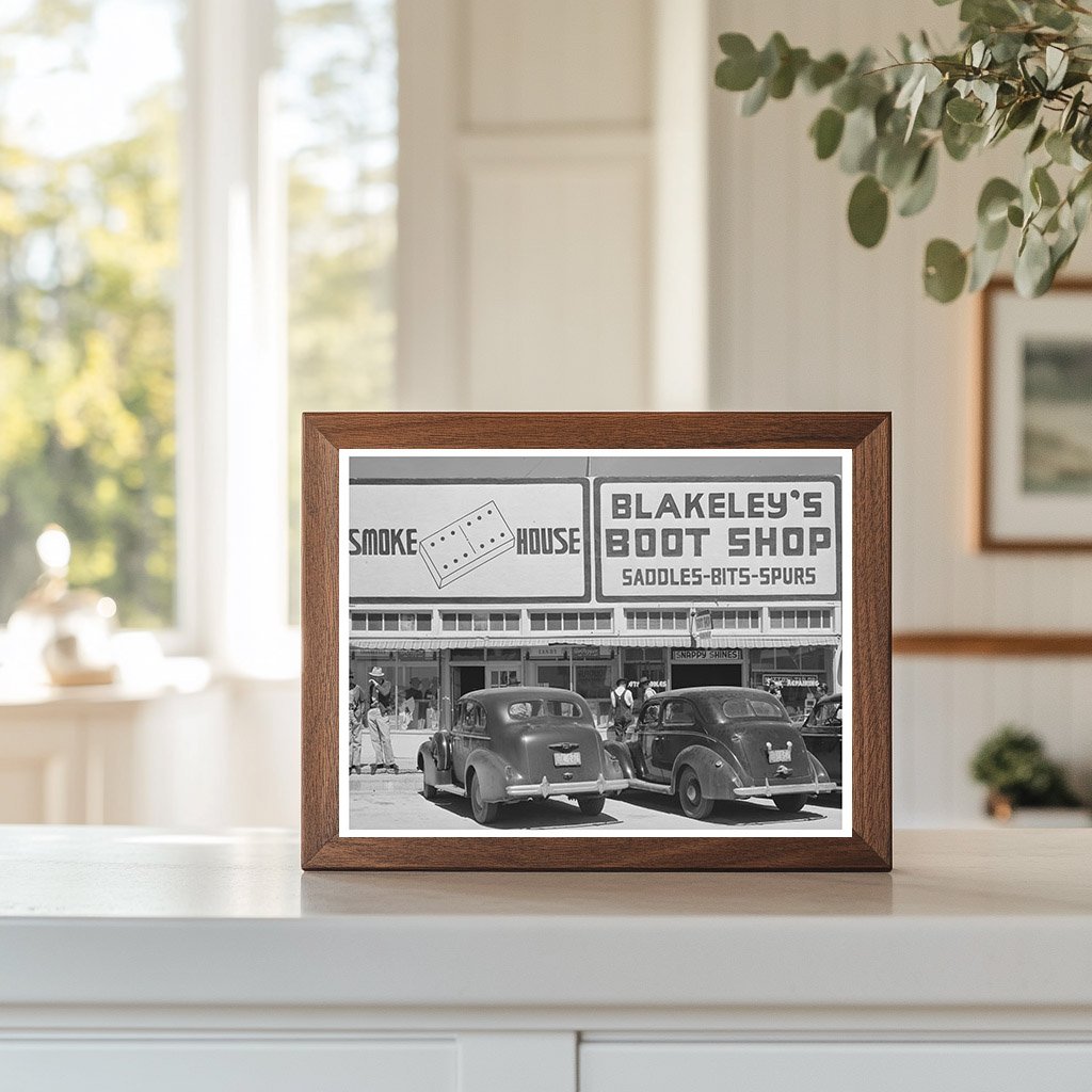 Hobbs New Mexico Store During 1940 Oil Boom