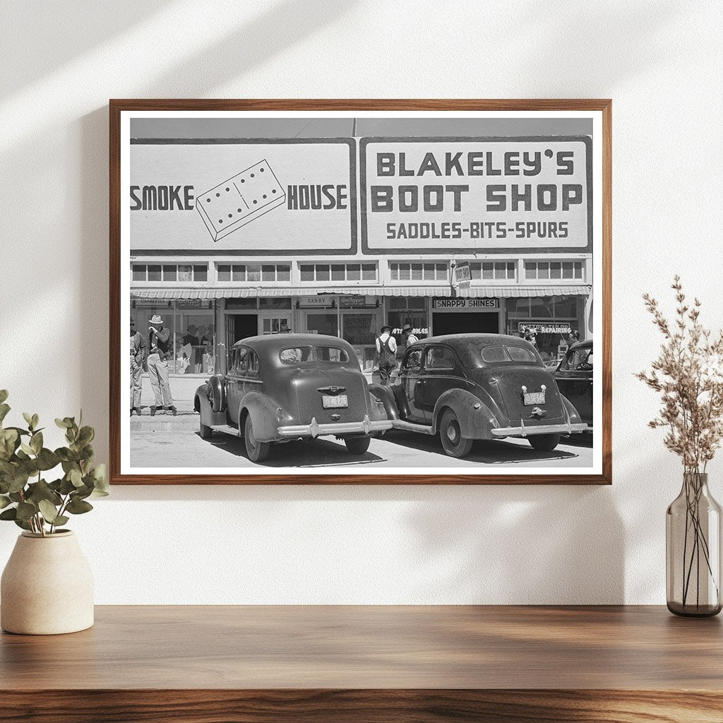 Hobbs New Mexico Store During 1940 Oil Boom