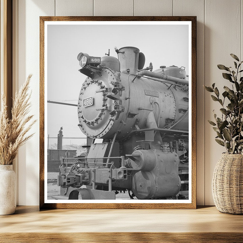 Switch Engine Detail Big Spring Texas March 1940