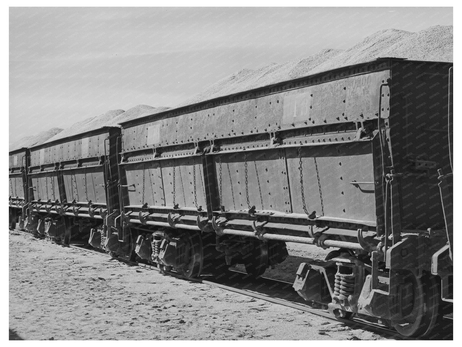Potash Mine in Eddy County New Mexico 1940
