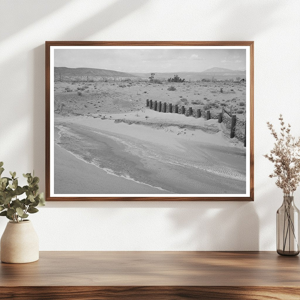 Wash of the Rio de Los Vacas San Ysidro New Mexico 1940