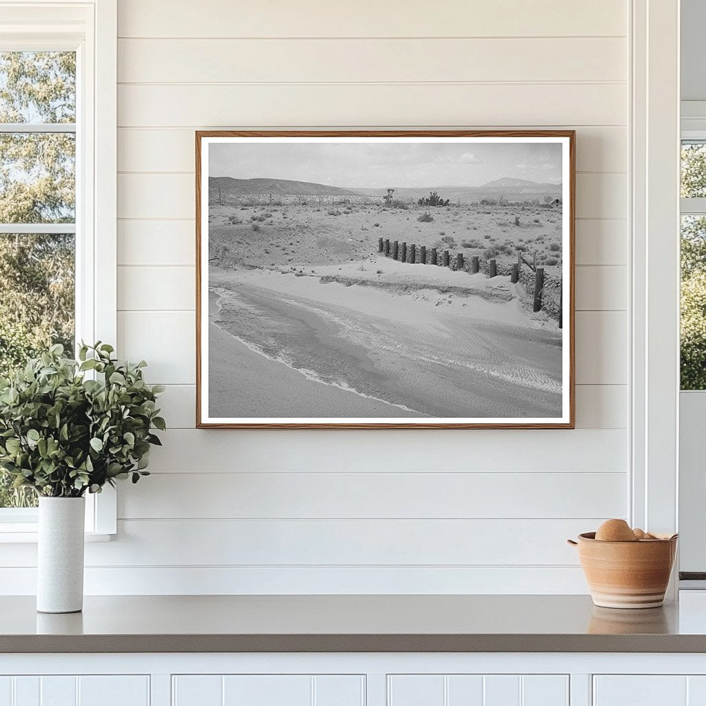 Wash of the Rio de Los Vacas San Ysidro New Mexico 1940