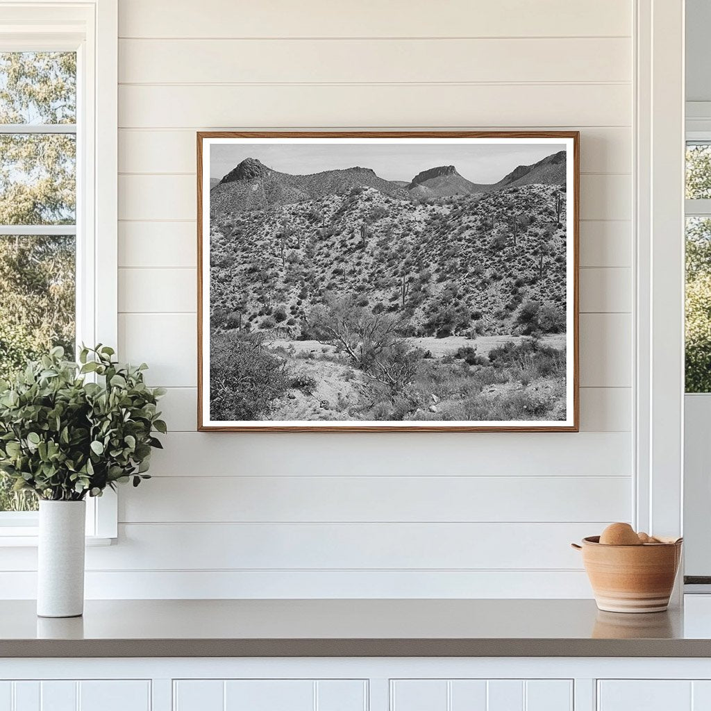 Apache Trail Gila County Arizona Vintage Photo April 1940