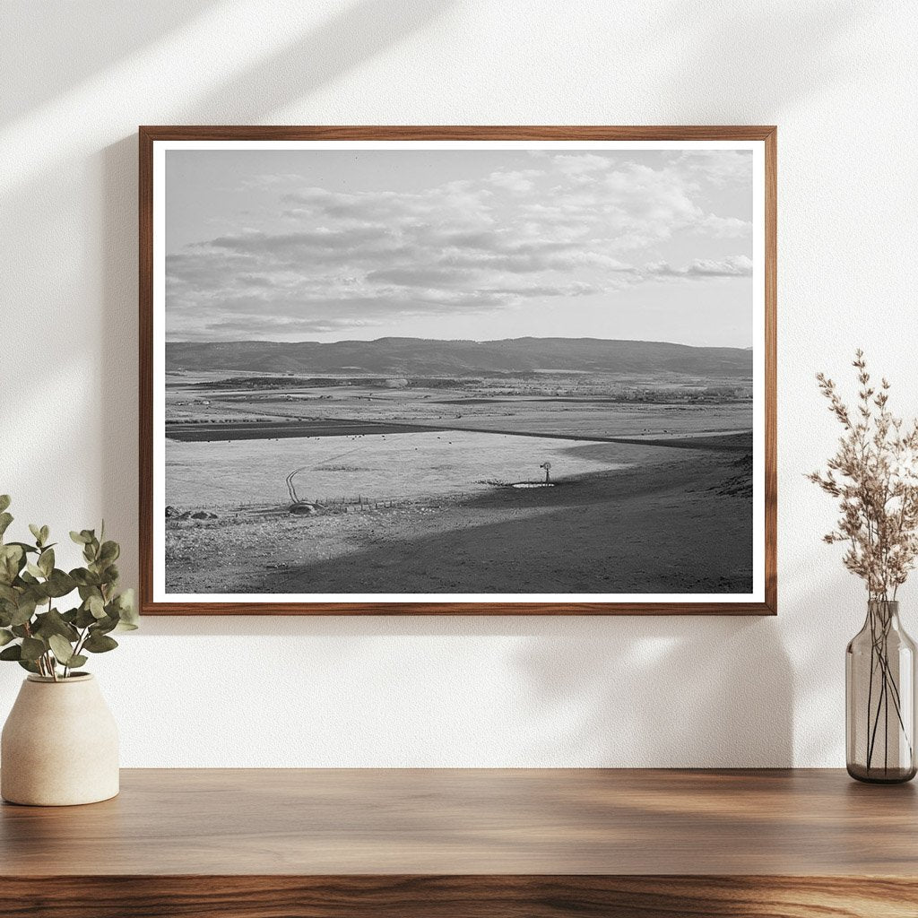 Flood Irrigation in Little Colorado River Valley Arizona 1940