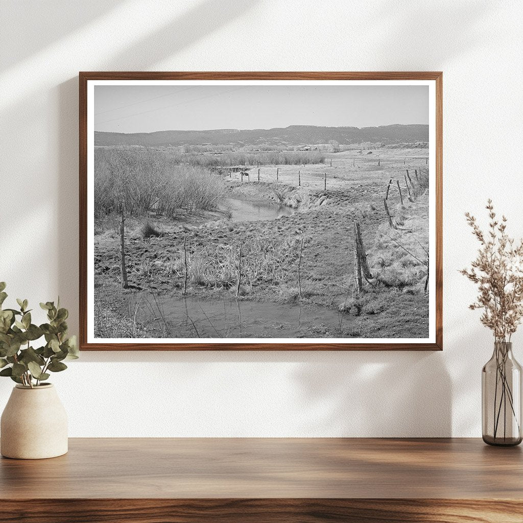 Little Colorado River Apache County Arizona April 1940