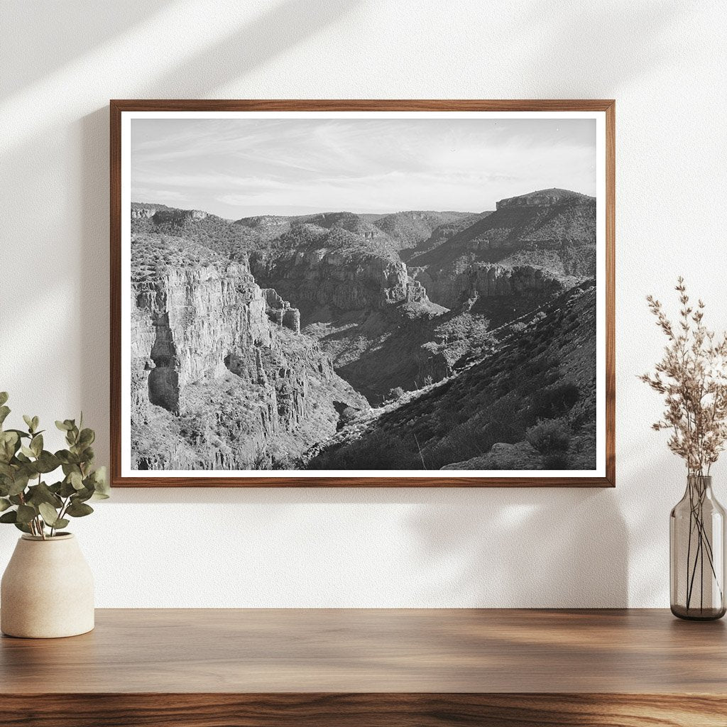 Black River Canyon Arizona Vintage Photo April 1940