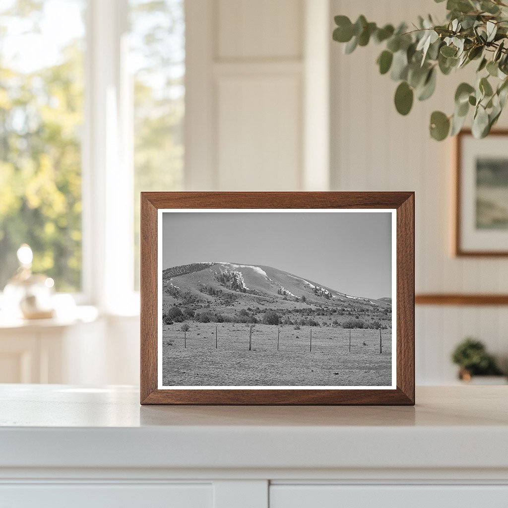 Snow-Capped Mountains in Apache County Arizona 1940