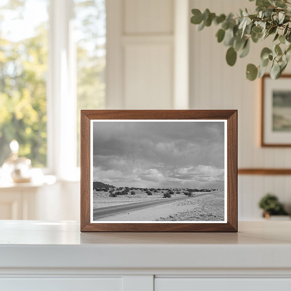 Desert Highway in Sandoval County New Mexico 1940