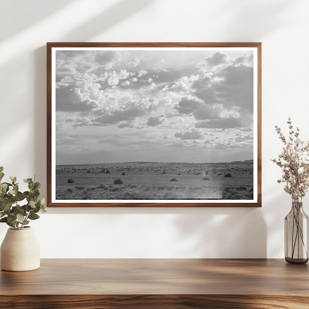 Desert Scene in Sandoval County New Mexico 1940