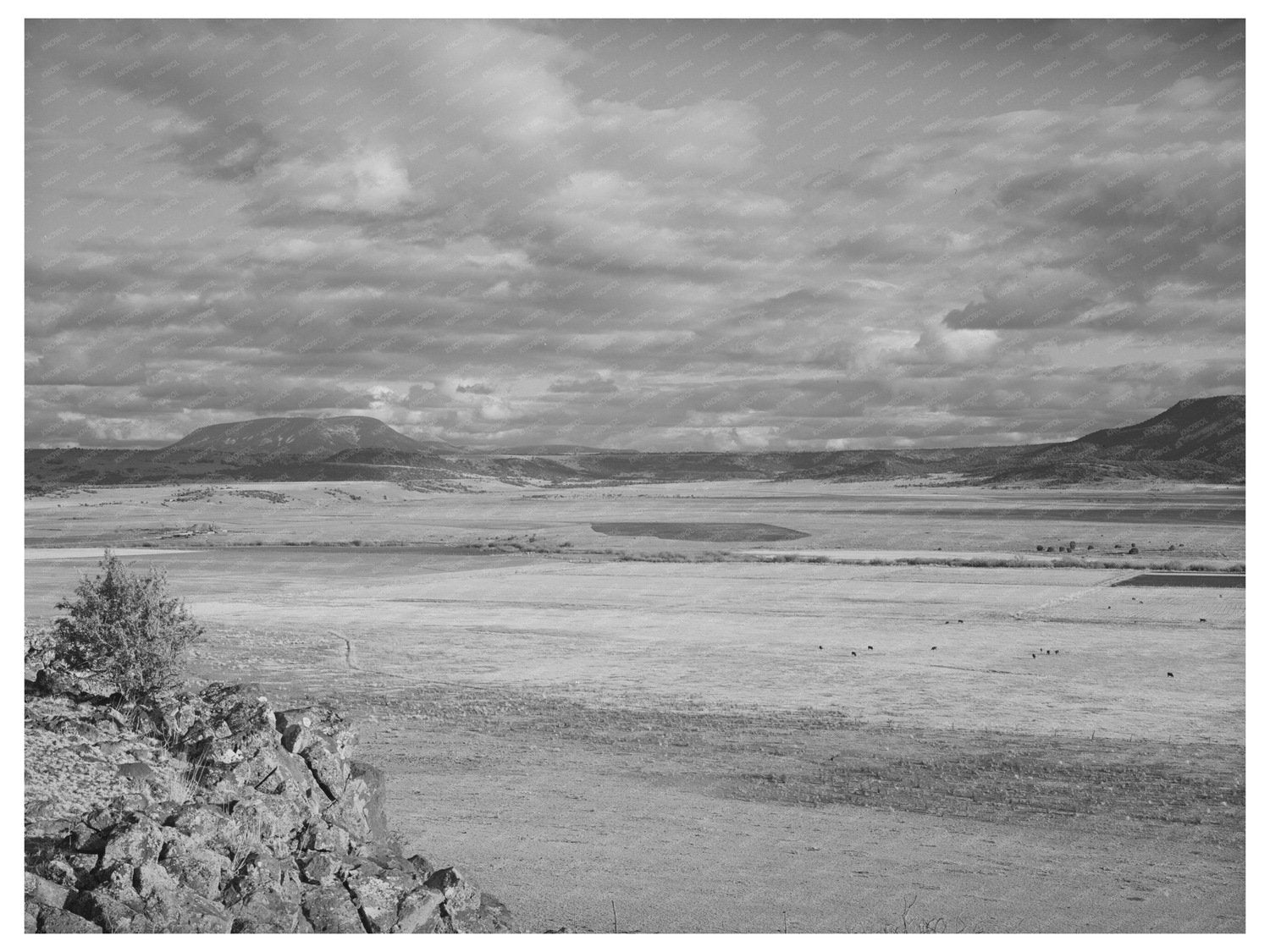 Little Colorado River Valley Apache County Arizona 1940