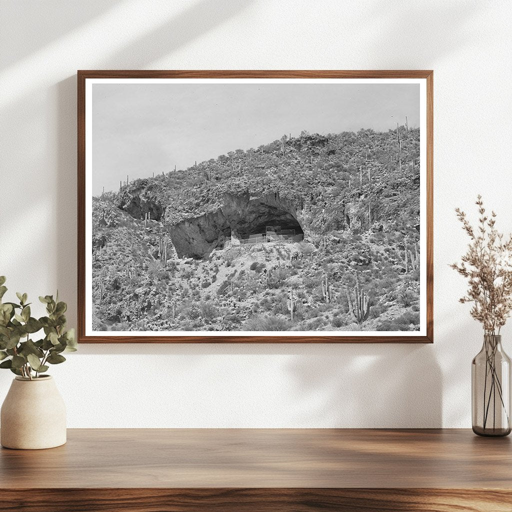 Cliff Dwelling at Tonto National Monument Arizona 1940