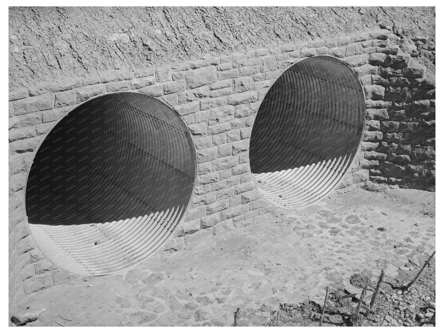 Flood Water Conduits Under U.S. 60 Navajo County 1940