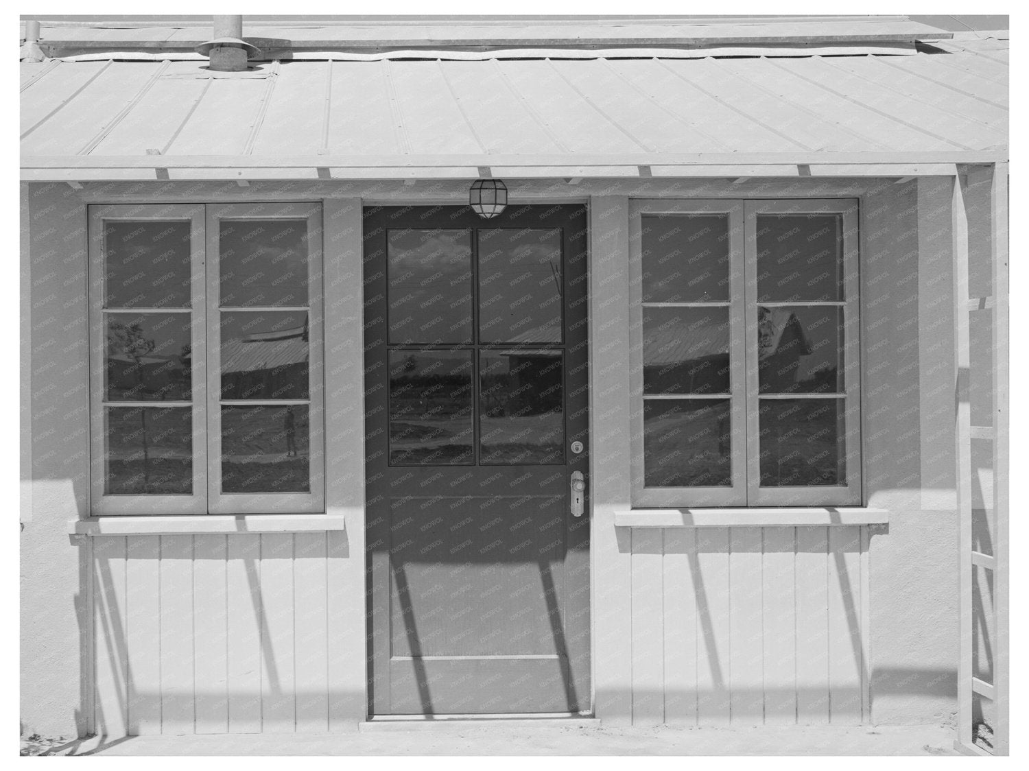 Agua Fria Labor Camp Entrance Arizona May 1940