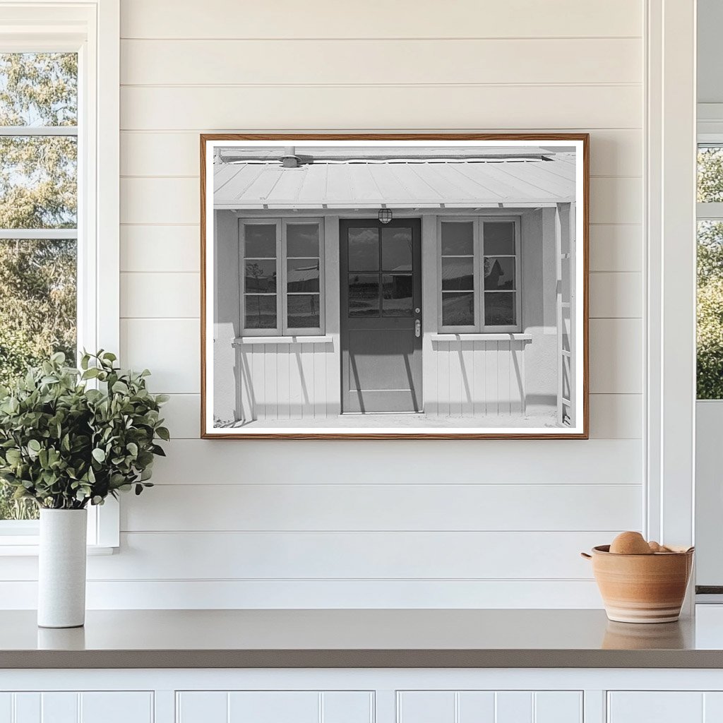 Agua Fria Labor Camp Entrance Arizona May 1940