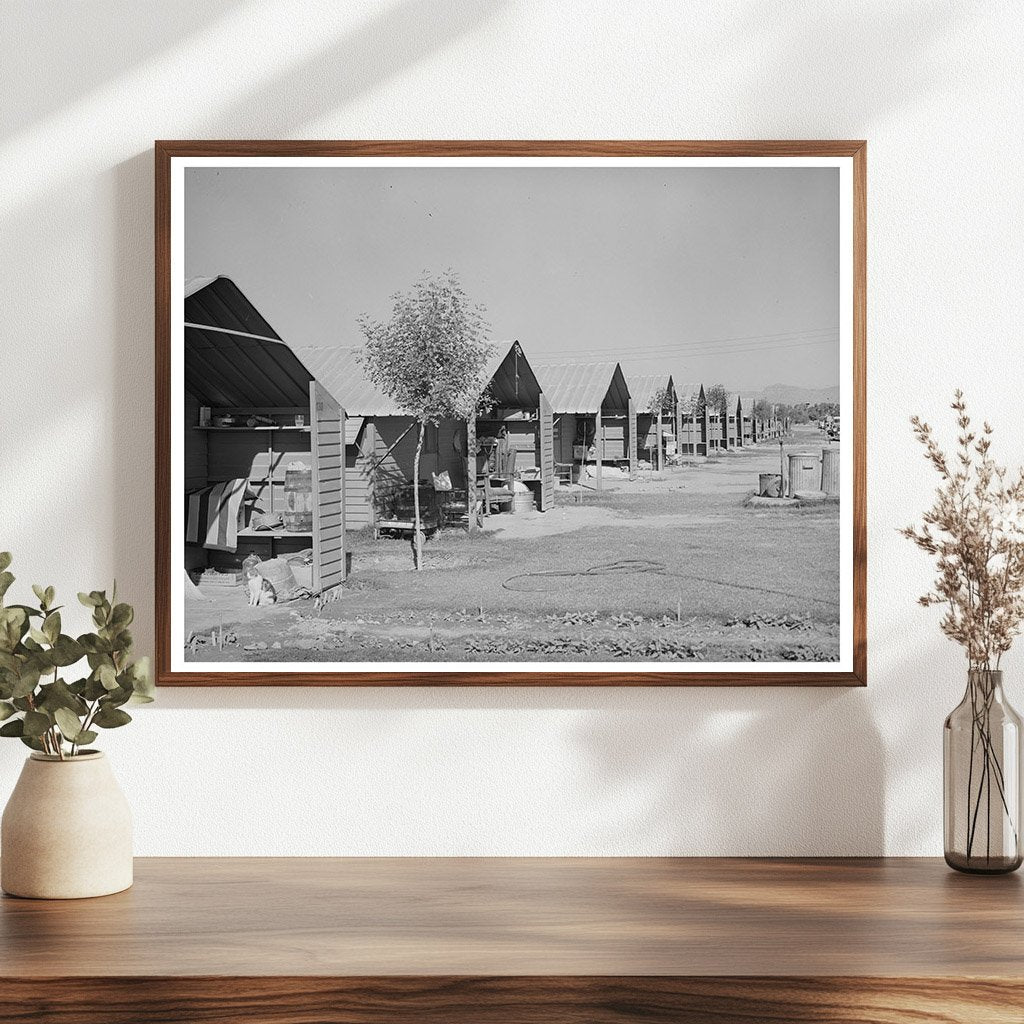 Metal Shelters for Agricultural Workers Arizona 1940