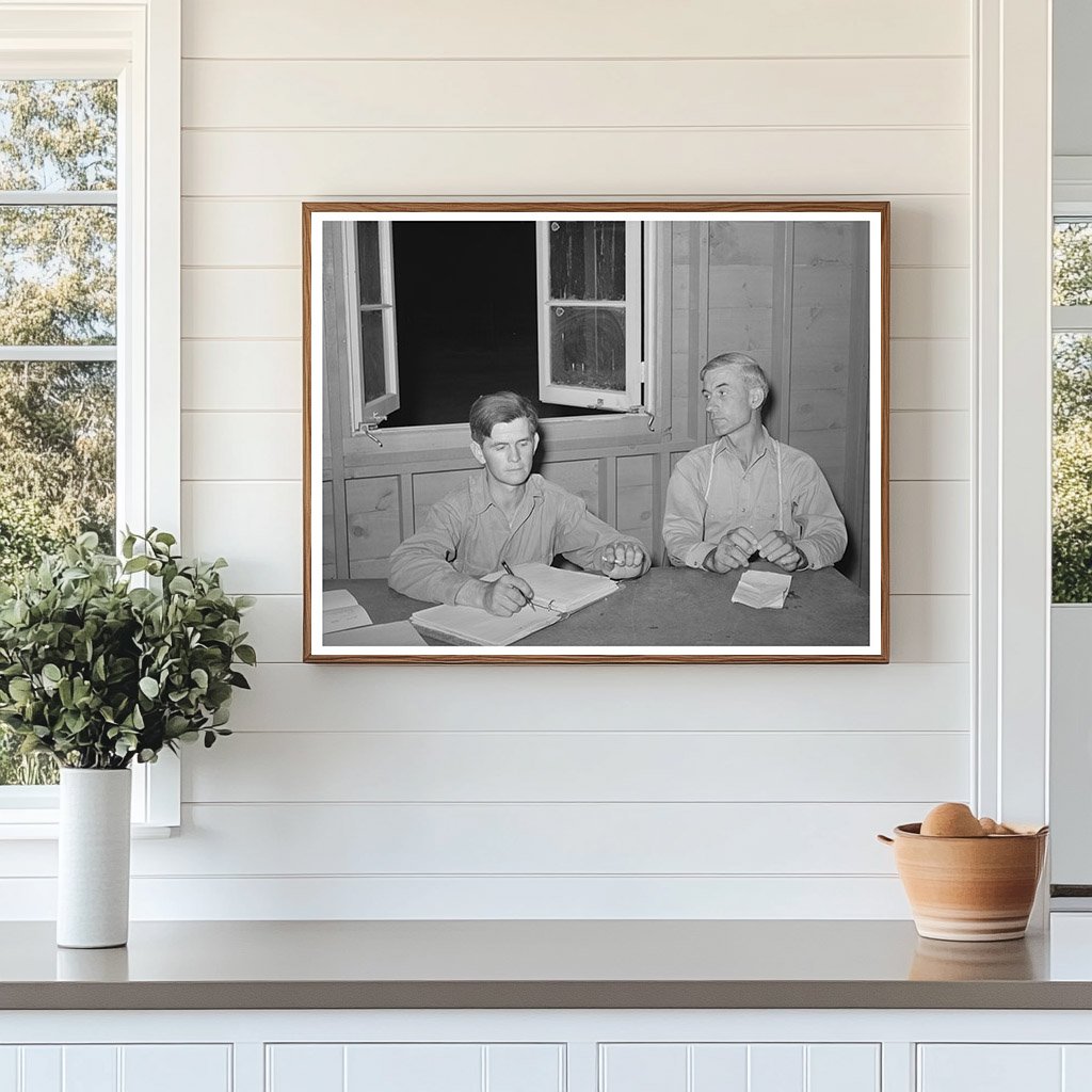 Aqua Fria Migratory Labor Camp Committee May 1940